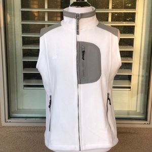 SNOZU WHITE FLEECE VEST